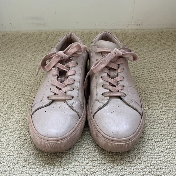 Greats The Royale leather dusty pink sneakers - Picture 6 of 9